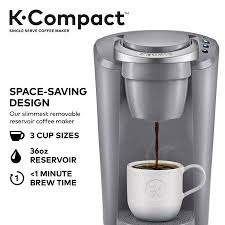 Keurig K Compact Single Serve K Cup Pod Coffee Maker Imperial Red Walmart Com In 2020 Pod Coffee Makers Single Serve Coffee Makers Coffee Maker