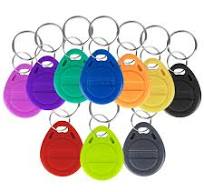 10-20pcs/lot 125KHz Read-Only RFID Token Tag Proximity RFID Card Keyfobs  Key Fob Access Control Secure Smart Card Colors Keyfob - AliExpress