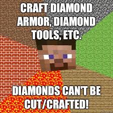 Welcome to the minecraft stream! Diamond Memes