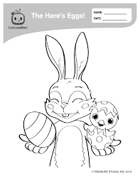 If the 'download' 'print' buttons don't work, reload this page by f5 or command+r. Cocomelon Coloring Page Wednesday Happy Easter Facebook