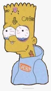 Must contain at least 4 different symbols; Bartsimpson Aesthetic Bart Sad Simpson Bart Bart Sad Hd Png Download Transparent Png Image Pngitem