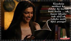 Life mein thoda bahut keema pa, tangdi kaba, hakka noodle bhi hona chahiye. 9 Blockbuster Dialogues Of Yeh Jawaani Hai Deewani That Will Remain In Our Hearts Desimartini Bollywood Quotes Yjhd Quotes Famous Movie Dialogues