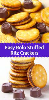TITS ON A RITZ...snack bites on Pinterest