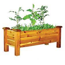 Gronomics 48 In X 18 In Unfinished Cedar Planter Box Pb 18 48 The Home Depot Cedar Planter Box Herb Planter Box Cedar Planters