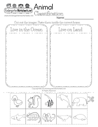 I'd love you to take a look at my science books too! Animal Classification Worksheet For Kindergarten Life Science