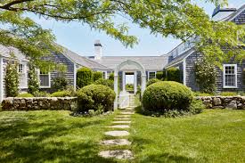 California hacienda, mediterranean revival, casa espana, exotic andalusian palm beach style house. Tour A New York Couple S Classic Martha S Vineyard Home Architectural Digest