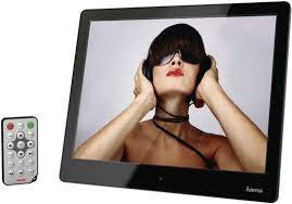 Hama Digitale Fotolijst 97slp 24 64 Cm 9 7 Slim Acryl Muziek Video