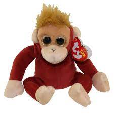 Ty Beanie Baby Schweetheart The Monkey Big Eye Version 6 Inch Mint Sell2bbnovelties Com Sell Ty Beanie Babies Action Figures Barbies Cards Toys Selling Online