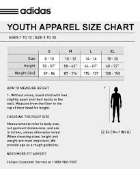 adidas apparel sizing from the experts at keeperstop com