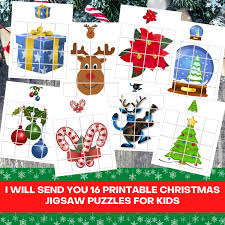 Mar 22, 2020 · free printable diy jigsaw puzzle patterns and stencils. Send You 16 Printable Christmas Jigsaw Puzzles For Kids By Careerguide Fiverr
