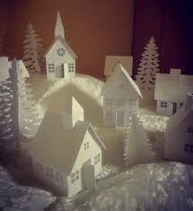 Hier findet man überwiegend einfache aber sehr schöne bastelbögen für die. Hauschen Furs Winterdorf Bastelfrau