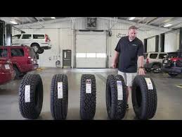 Tire Comparison Video With The General Grabber Atx Bf