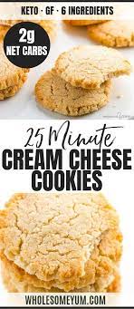 Low Carb Keto Cream Cheese Cookies Recipe Quick Easy Video Wholesome Yu Keto Dessert Easy Quick Cookies Recipes Keto Dessert Recipes