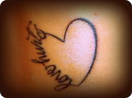 Love Hurts Tattoo Script Tattoos Infinity Tattoo
