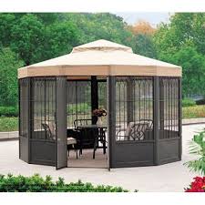 Sams club hard top gazebo. Garden Winds Replacement Canopy Top For Sam S Club Sunhouse Gazebo Riplock 500 Walmart Com Walmart Com