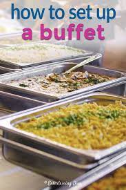 How To Set Up A Buffet Entertaining Diva From House To Home Cold Meals Party Food And Drinks Food Set Up