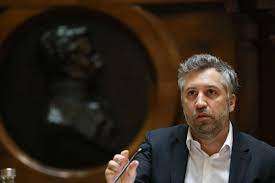 Pedro nuno de oliveira santos (são joão da madeira, são joão da madeira, 13 de abril de 1977) é um economista, político e ministro português do partido socialista. Pedro Nuno Santos Groundforce Goes Bankrupt Not Synonymous With Bankruptcy Newsline