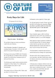 Any muslims that do commemorate the 40th day after death, are doing something not sanctioned by islam, and most probably following the custom of hindu culture. Bread And Water Quebec Life Coalition