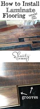 How To Install Laminate Flooring Installing Laminate Flooring Diy Flooring Flooring Tutorials