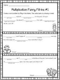 In comparison to addition and subtraction word problems, the multiplication and division word problems are complex. Multiplication And Division Word Problems And Funny Fill In Activities Division Word Problems Word Problems Multiplication Word Problems