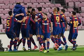 Kevin gameiro and rodrigo scored as a valiant valencia beat la liga champions barcelona to win the copa del rey. Barcelona Into Copa Del Rey Final With Extra Time Win Prothom Alo