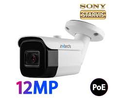 48v poe camera system, poe camera can charged from poe nvr , no need to use extra plug. Zxtech Babybullet 12mp Poe Ip Cctv Camera