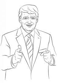4th of july coloring pages. Trump