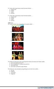Dalam pola lantai harus diperhatikan bentuk pola lantai. Pat Kelas 5 Tema 6 Worksheet