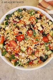 How to cook israeli couscous according to package? Israeli Couscous Salad Meals By Mavis