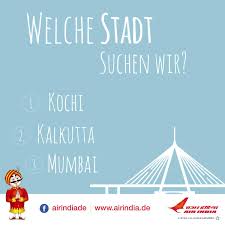 How can i make a new booking? Air India Deutschland Home Facebook