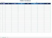 Free Work Schedule Templates for Word and Excel |Smartsheet