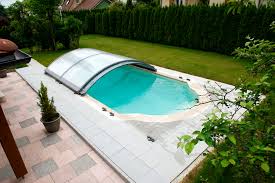 Abri De Piscine Bas Star Abrisud Coulissant D Aluminium Avec Actionnement Manuel