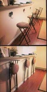 However, in today's interior design environment, this isn't always the case. Space Saver Bar Stool Ideas On Foter Diy Bar Stools Kitchen Bar Stools Diy Stool