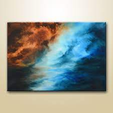 40 abstract ocean paintings ranked in order of popularity and relevancy. Abstract Ocean Painting By Niki Katiki