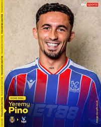 Pino is Palace 🦅🔴🔵 Spanish winger Yeremy Pino has completed a move to  Selhurst Park