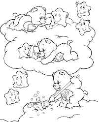 Care bears are made up of bear dolls and each has a color with a specific symbol as their name. 240 Crafty 80 S Care Bears Coloring Ideas Bear Coloring Pages Care Bears Coloring Pages