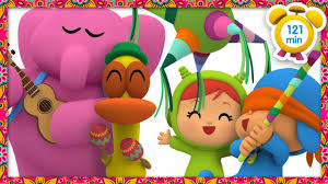 Acompañada de tus hijos escoje los dibujos que mas les gusten, descargalos e imprimelos para decorarlos, pintarlos y colorearlos con mucha creatividad. Pocoyo En Espanol Feliz Dia Del Nino 121 Min Caricaturas Y Dibujos Animados Para Ninos Youtube
