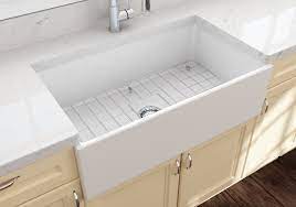 Whitehaven undermount farmhouse apron front cast iron 36 in. Contempo 33 Farmhouse Apron Front Fireclay 33 Single Bowl Kitchen Sink White