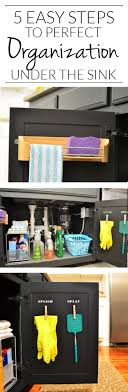 under kitchen sink organization ideas