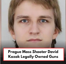 DavidKozak, the 24-year-old student who opened fire at a university in  #Prague Thursday, legally owned the guns he used in the mass shooting.⁠ ⁠  In addition to the 14 people killed in