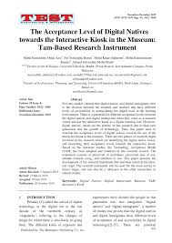 Pakaian haji dan umrah koleksi ana.pakaian ihram via pakaianihram.blogspot.com. Pdf The Acceptance Level Of Digital Natives Towards The Interactive Kiosk In The Museum Tam Based Research Instrument