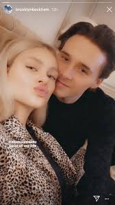 David beckham's son announced his and peltz's engagement on instagram, alluding to wanting children with his fiancée in. Brooklyn Beckham Calls Nicola Peltz The Love Of My Life As They Hit Paris Fashion Week London Evening Standard Evening Standard