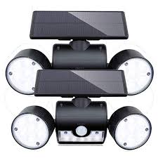 Akaso wireless outdoor security camera, wifi solar and rechargeable battery. Topmante Solar Lights Outdoor 30 Led Solar Security Lights With Motion Sensor Dual Head Spotlights I Solar Motion Lights Motion Lights Outdoor Security Lights