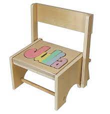 Different versions of our puzzle stools with lots of options for customize colors and themes. Personalized Puzzle Flip Stool Kids Wooden Flip Stool