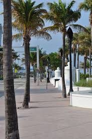 The Walkway Along Ft Lauderdale Beach Floride Paysage Key West