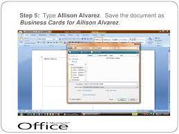 In word 2007, the easiest method will be to type postcards into the search bar at the top of the new document window. Creating Business Cards With Word 2007