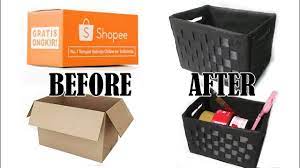 Cara membuatnya pun simpel dan bahannya sederhana. Diy 2 Cardboard Storage Box Aesthetic Diy Kotak Penyimpanan Dari Kardus Livo Sunarsih Youtube