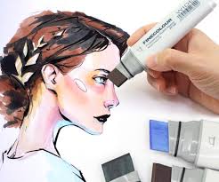 🐯ПОШАГОВЫЙ УРОК🐯маркерами Finecolour от @rita.marker 👏: ⠀ «Рисовать  тигра не легко.... А очень легко🙃. Надо лишь понять алгоритм. И если вы  собираетесь рисовать его маркерами, покажу, как это делаю я. ❤️Блокнот для