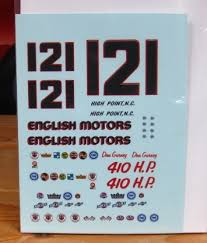 Get directions, reviews and information for gsr motors in high point, nc. 21 121 English Motors Dan Gurney 1964 Ford Ppp Plastic Perfomance Products Ppp Decals