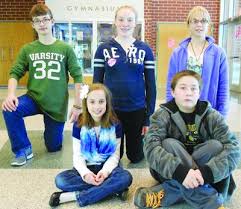 Midd-West Middle School December Award Recipients